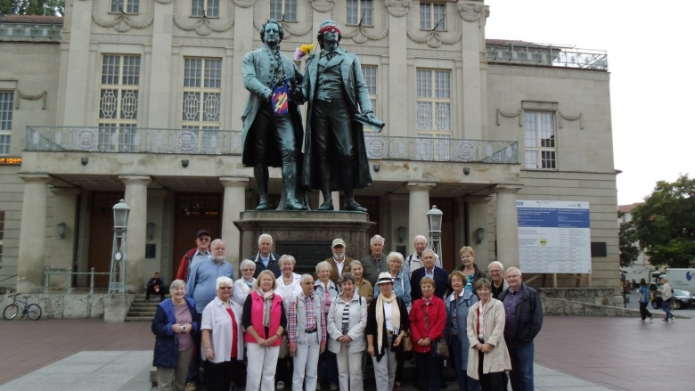 Bei Schiller und Goethe